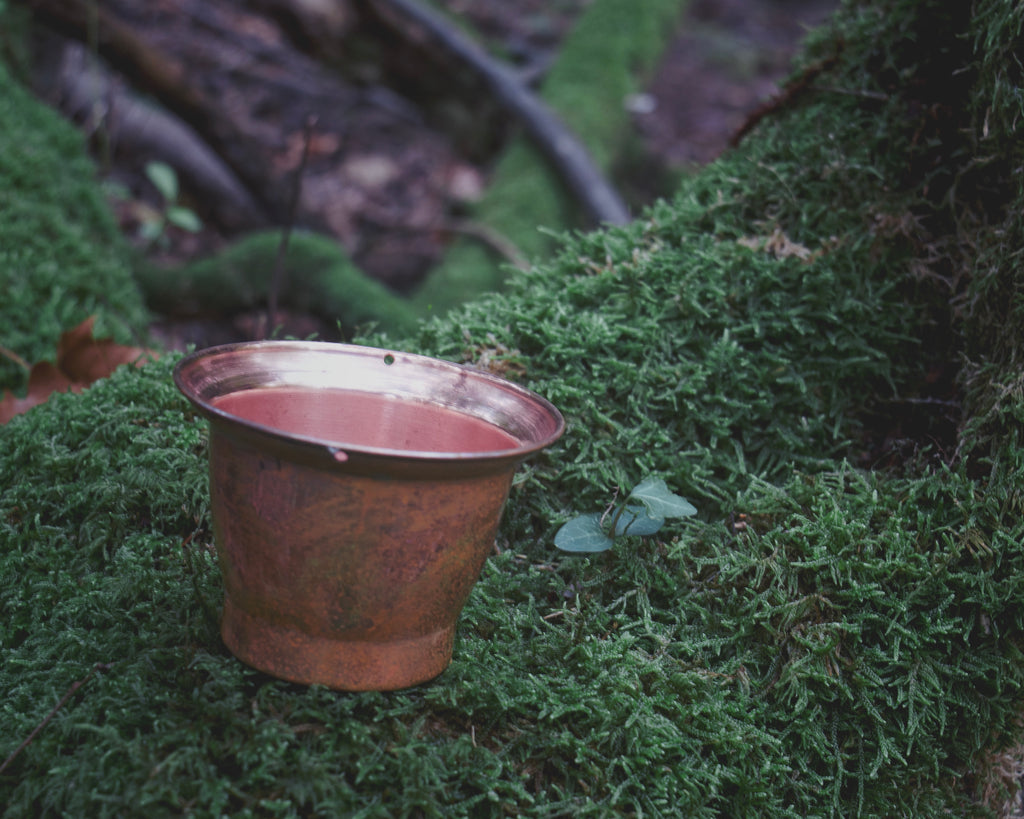 Little French Copper Chalice — Compact, Timeless Form, Vintage Patina
