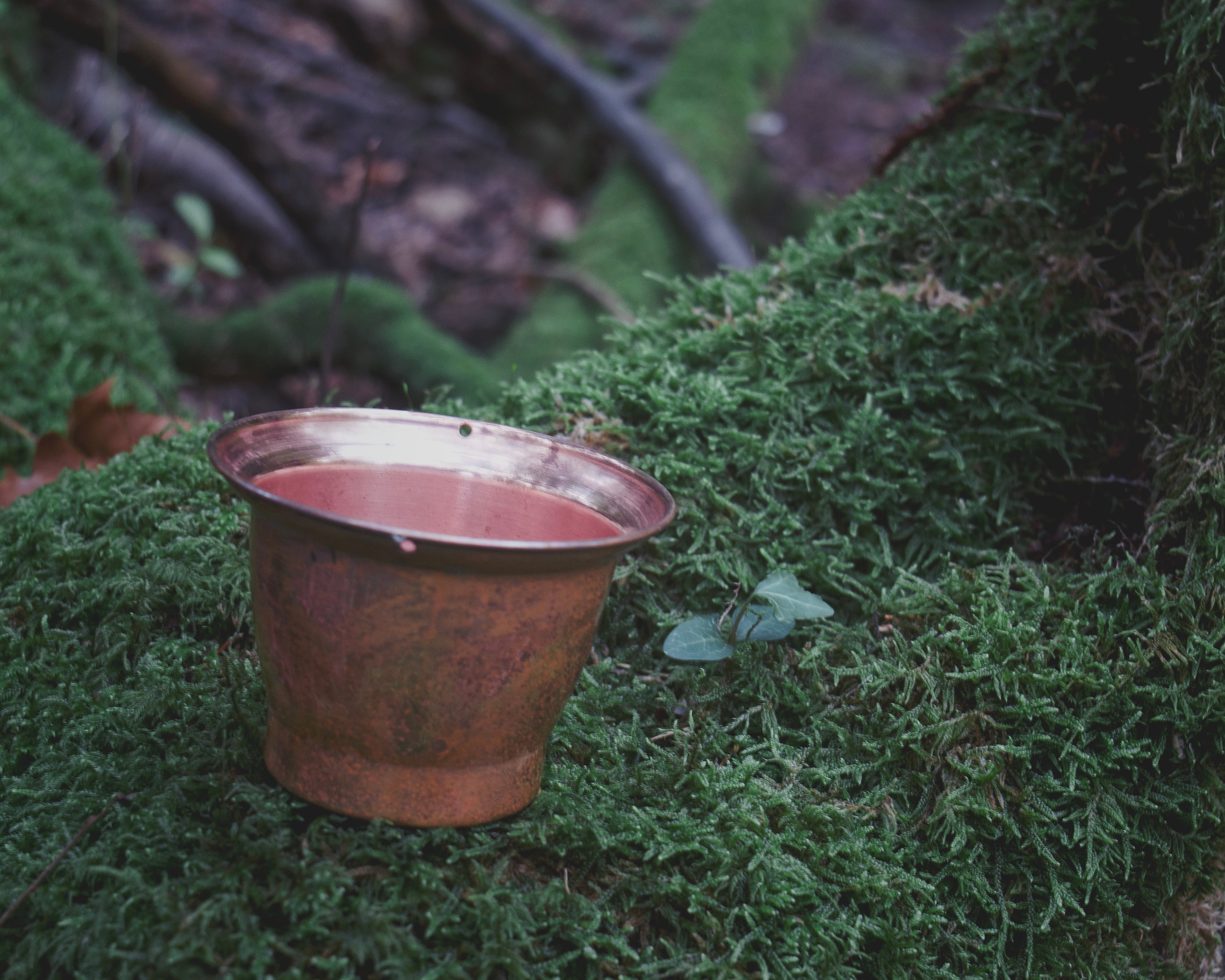Miniature French Copper Chalice — Compact, Timeless Form, Vintage Patina