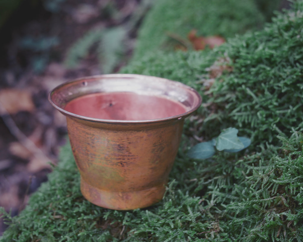 Little French Copper Chalice — Compact, Timeless Form, Vintage Patina