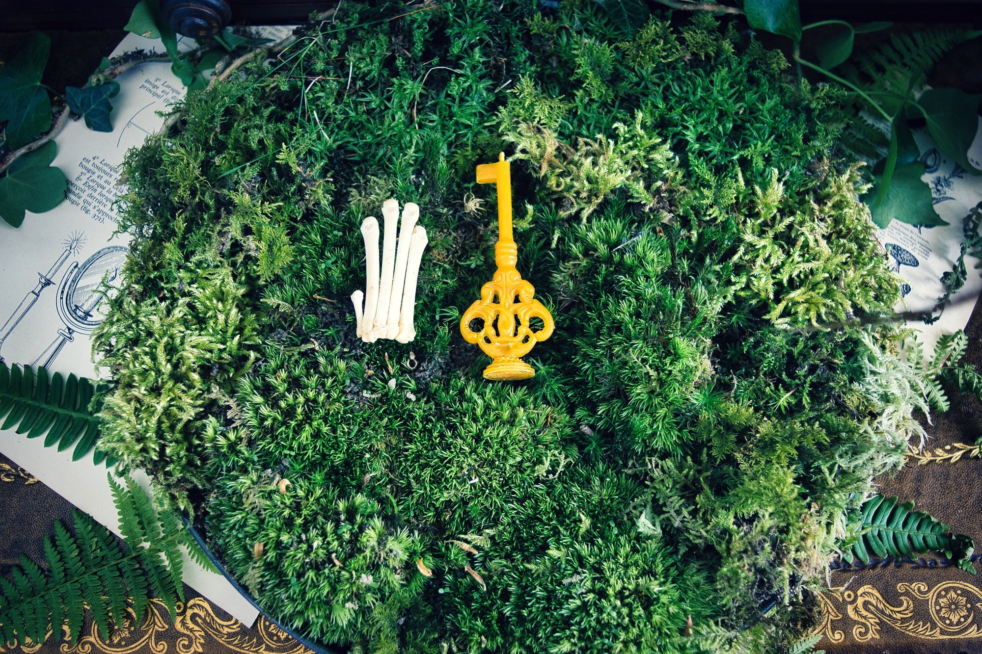 Exact Replica Skeleton Key Candle