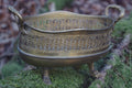 Bronze Clawed Basket – Fleur-de-Lis Curio Vessel