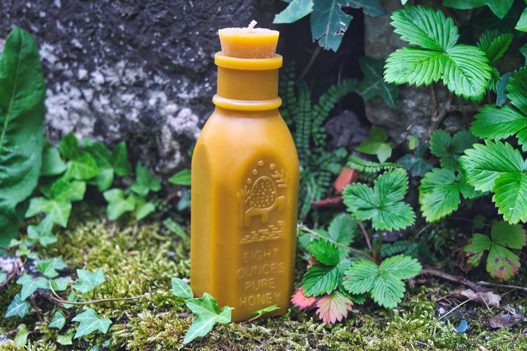 Large Honeyjar wtih Skeleton Key
